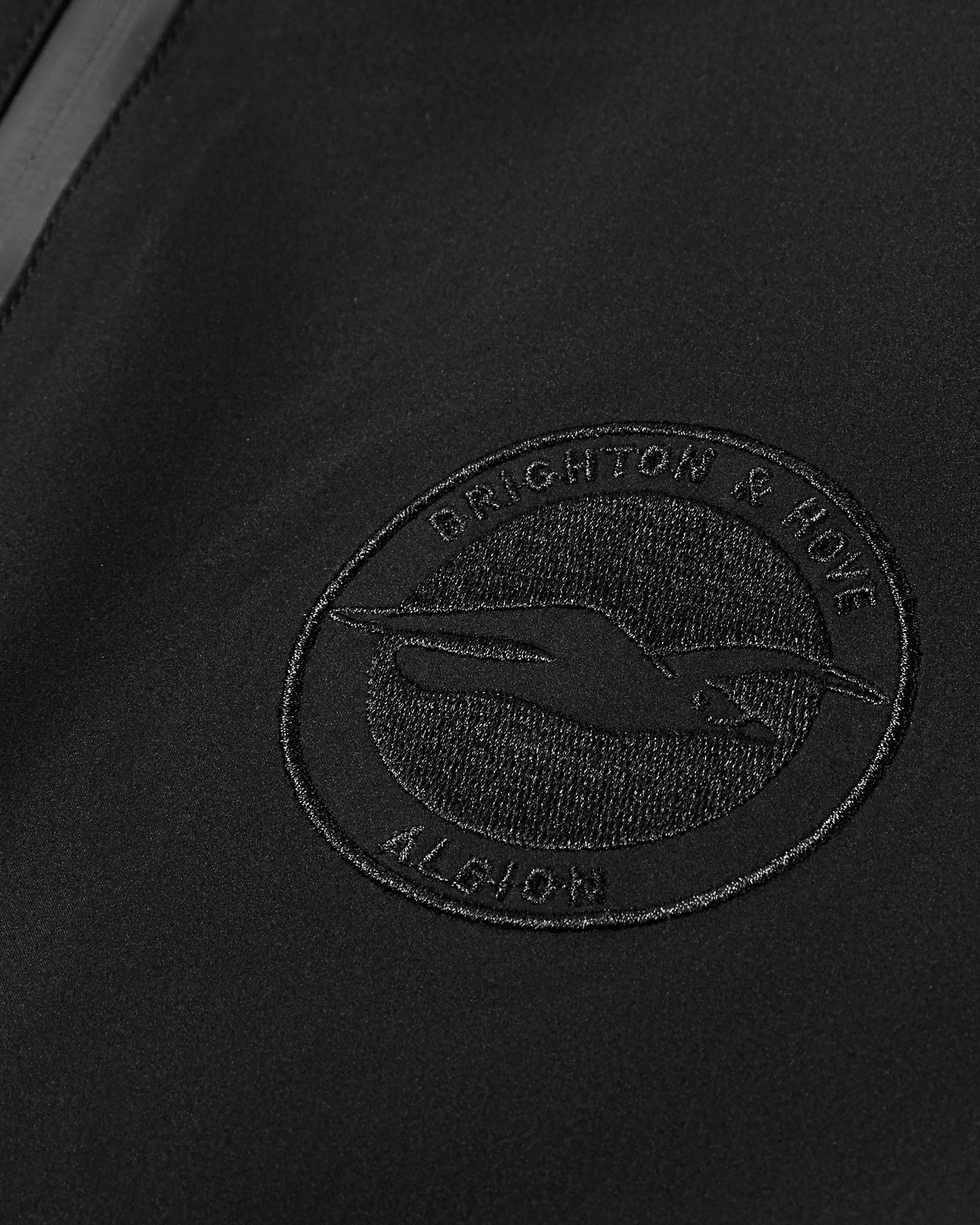 AOF Brighton & Hove Albion Shell Jacket | Black | Art of Football