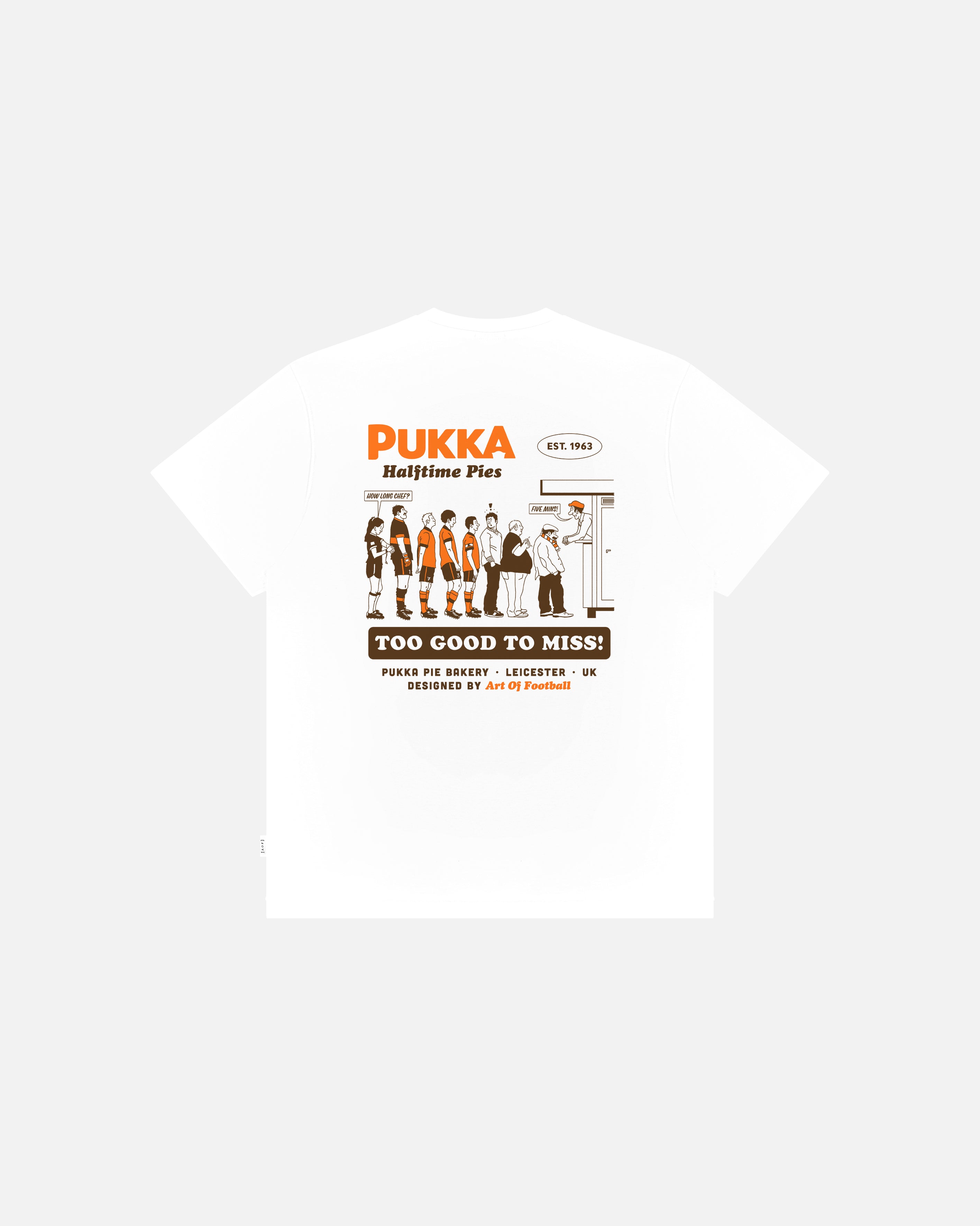 ART OF Football x Pukka Too Good To Miss Tee | AOF White T-shirt