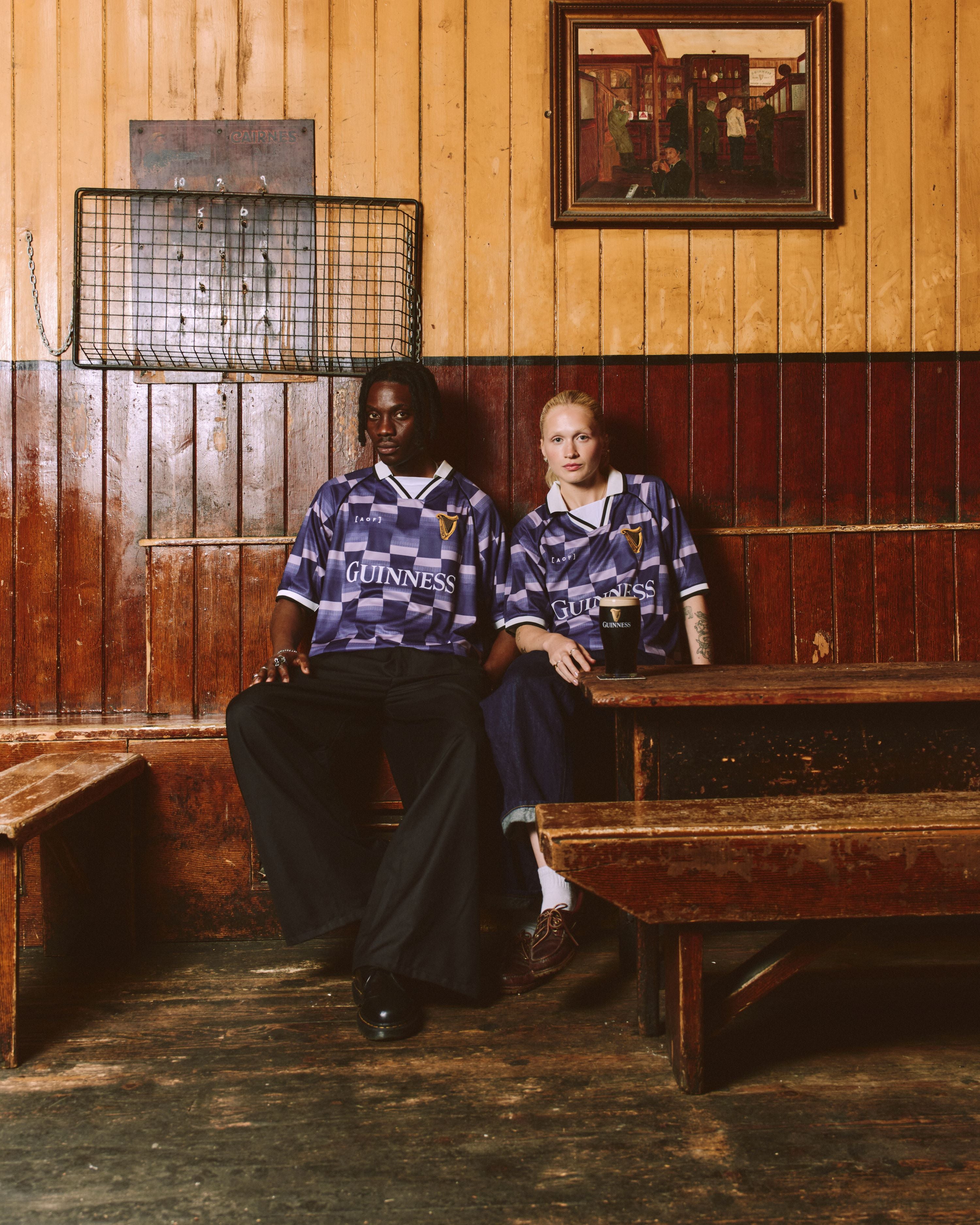 ART OF x Guinness Season 1 Shirt | Navy Football T-Shirts