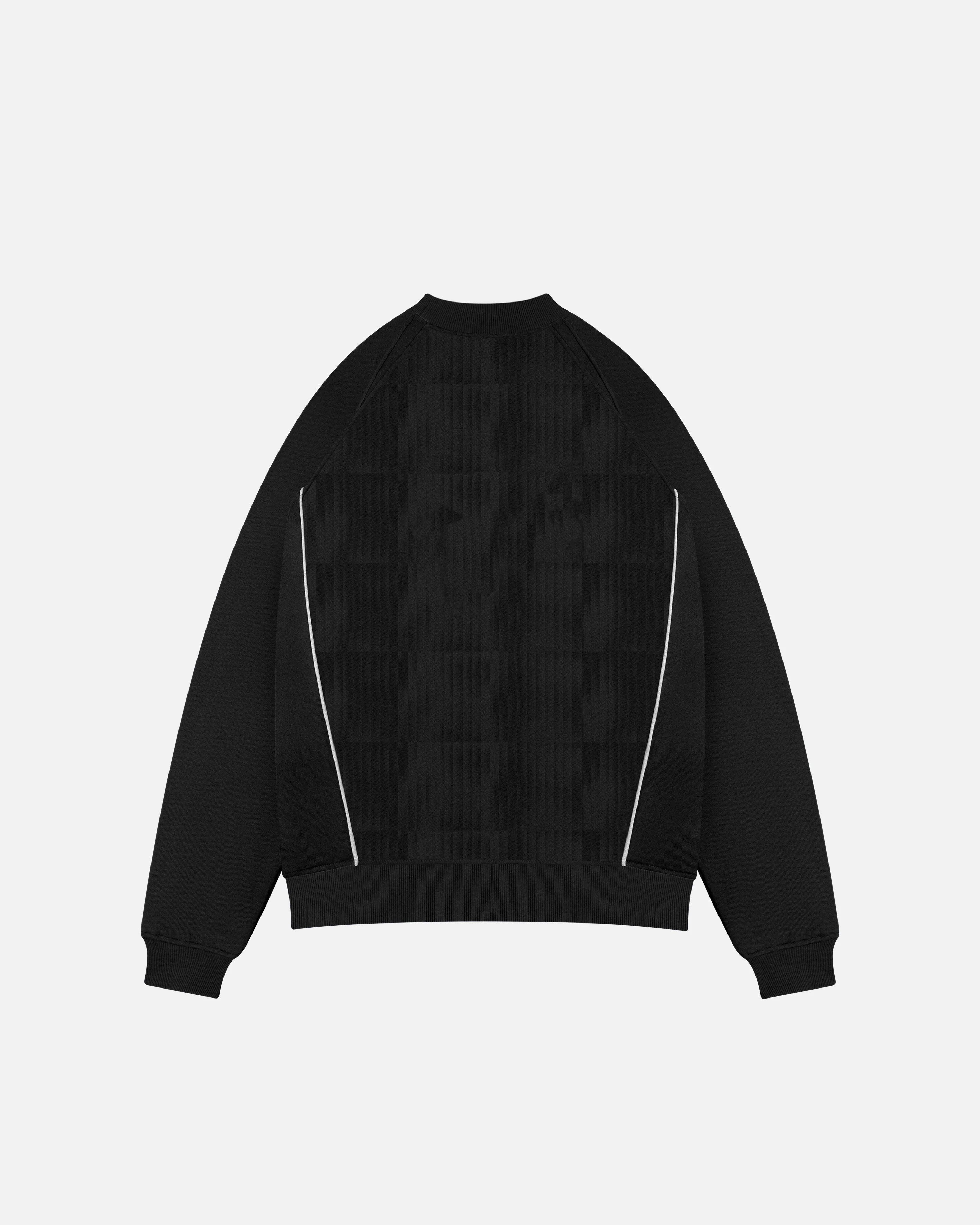 ART OF x Guinness Black Panelled Sweat | Embroidered Football Sweater