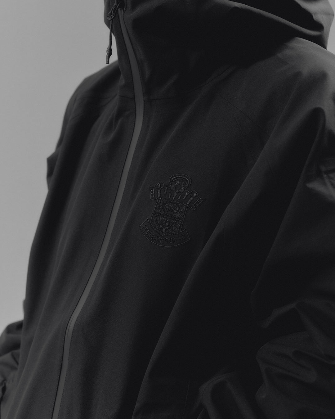 AOF Southampton Shell Jacket | Black Coat | Art of Football