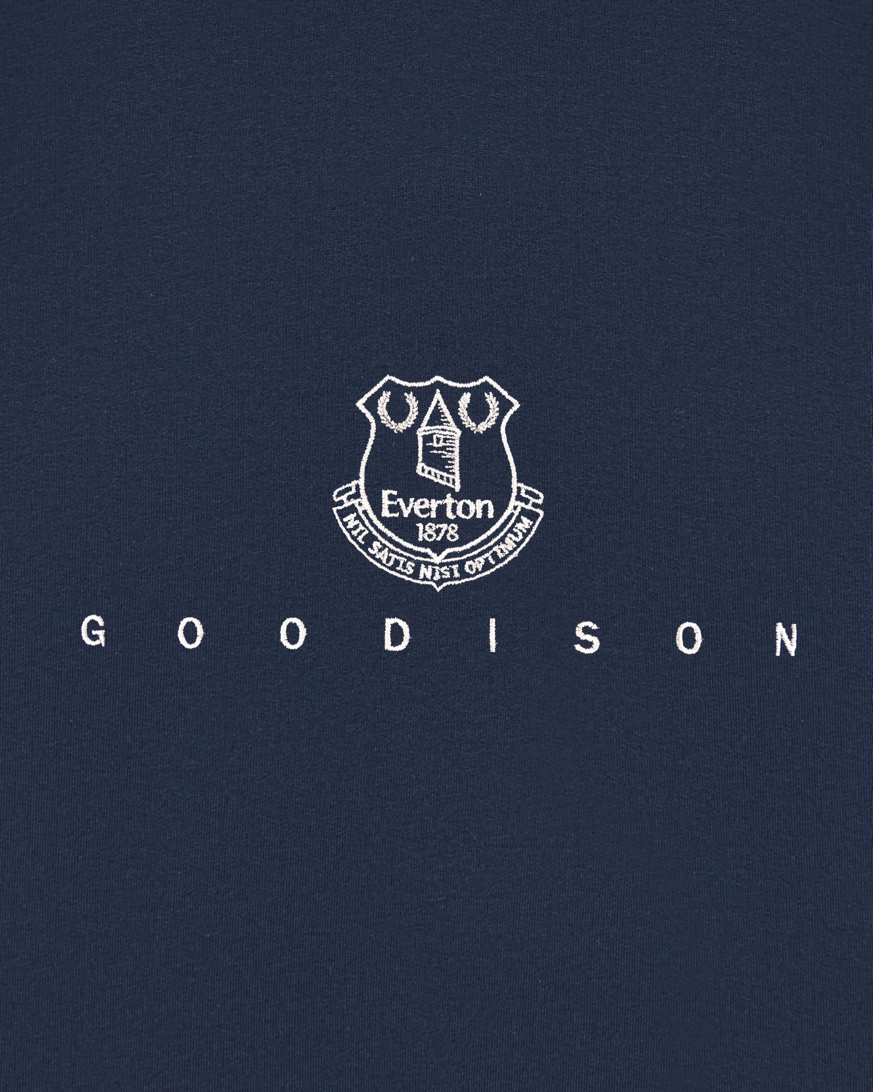 AOF x Everton Goodison Crest Sweat | Navy | Art of Football