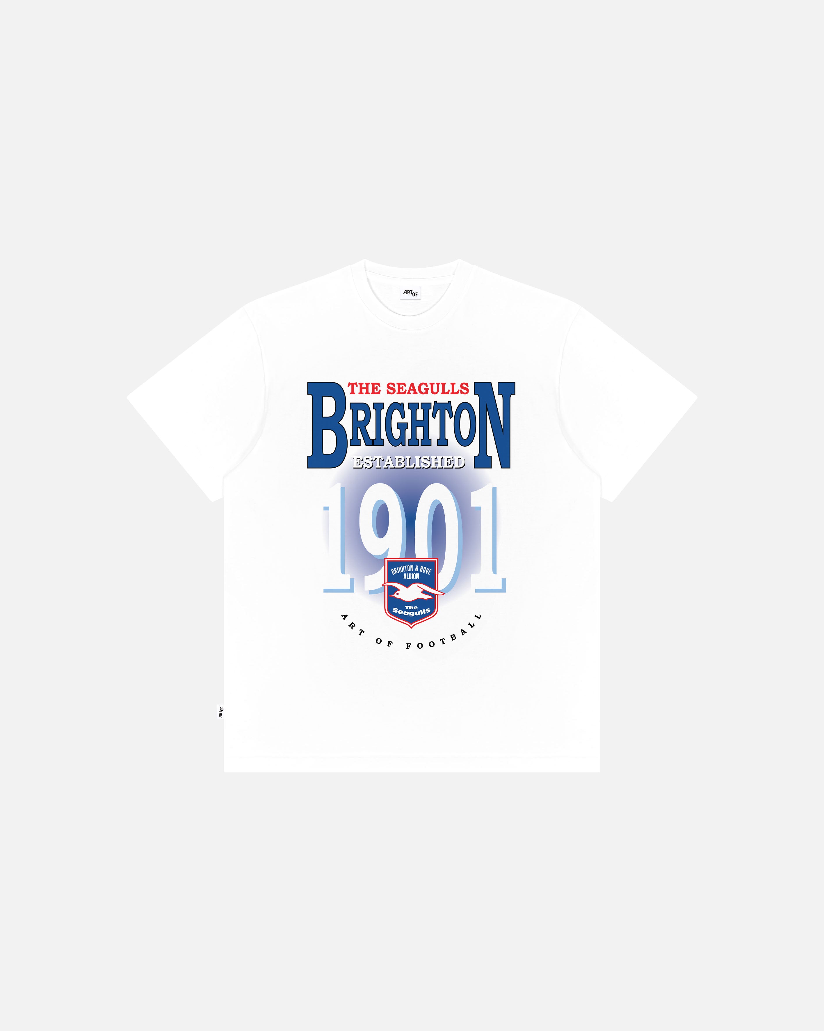 ART OF Football x Brighton Retro Graphic Tee | AOF x BHAFC T-shirt